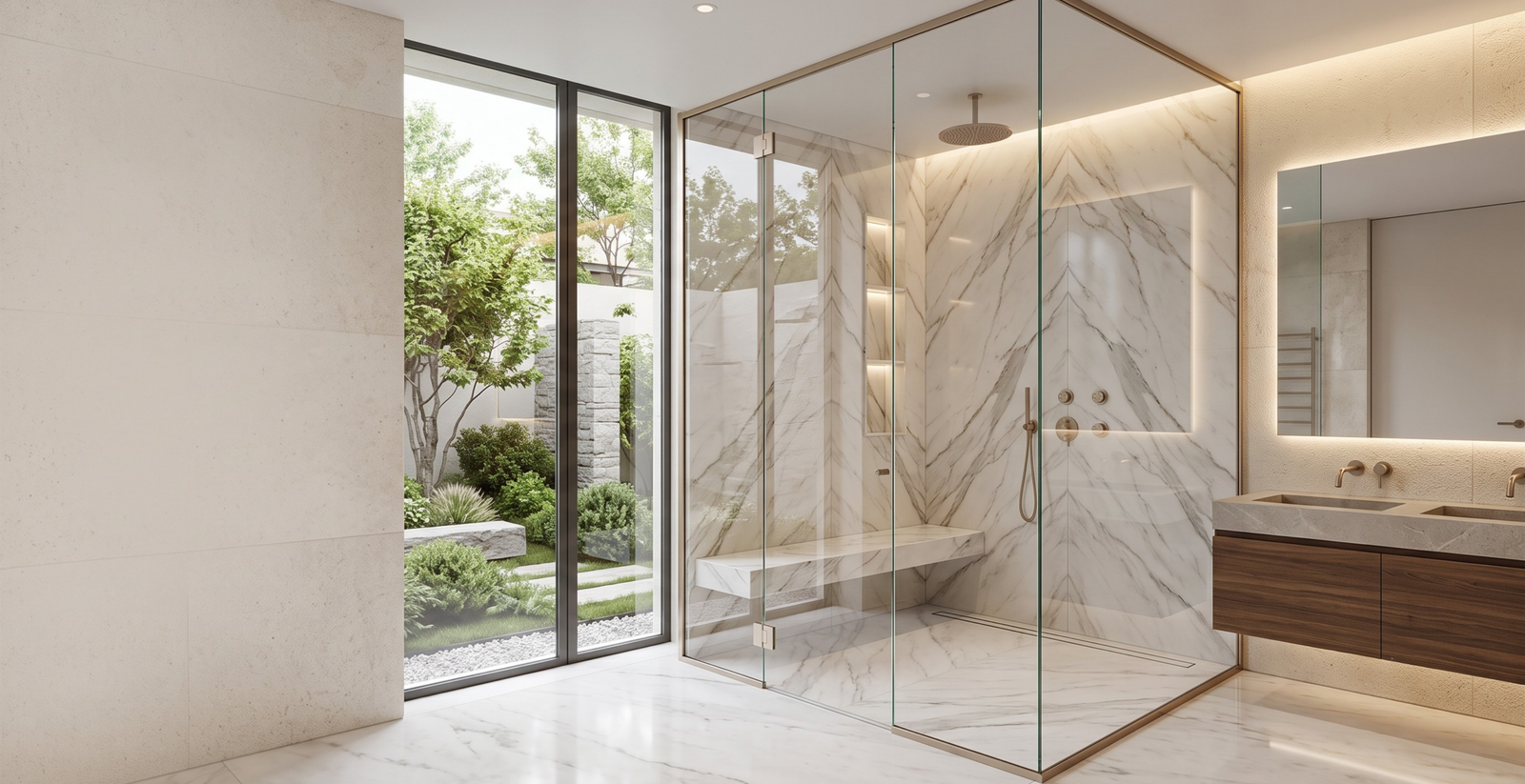 Shower Glass Partitions