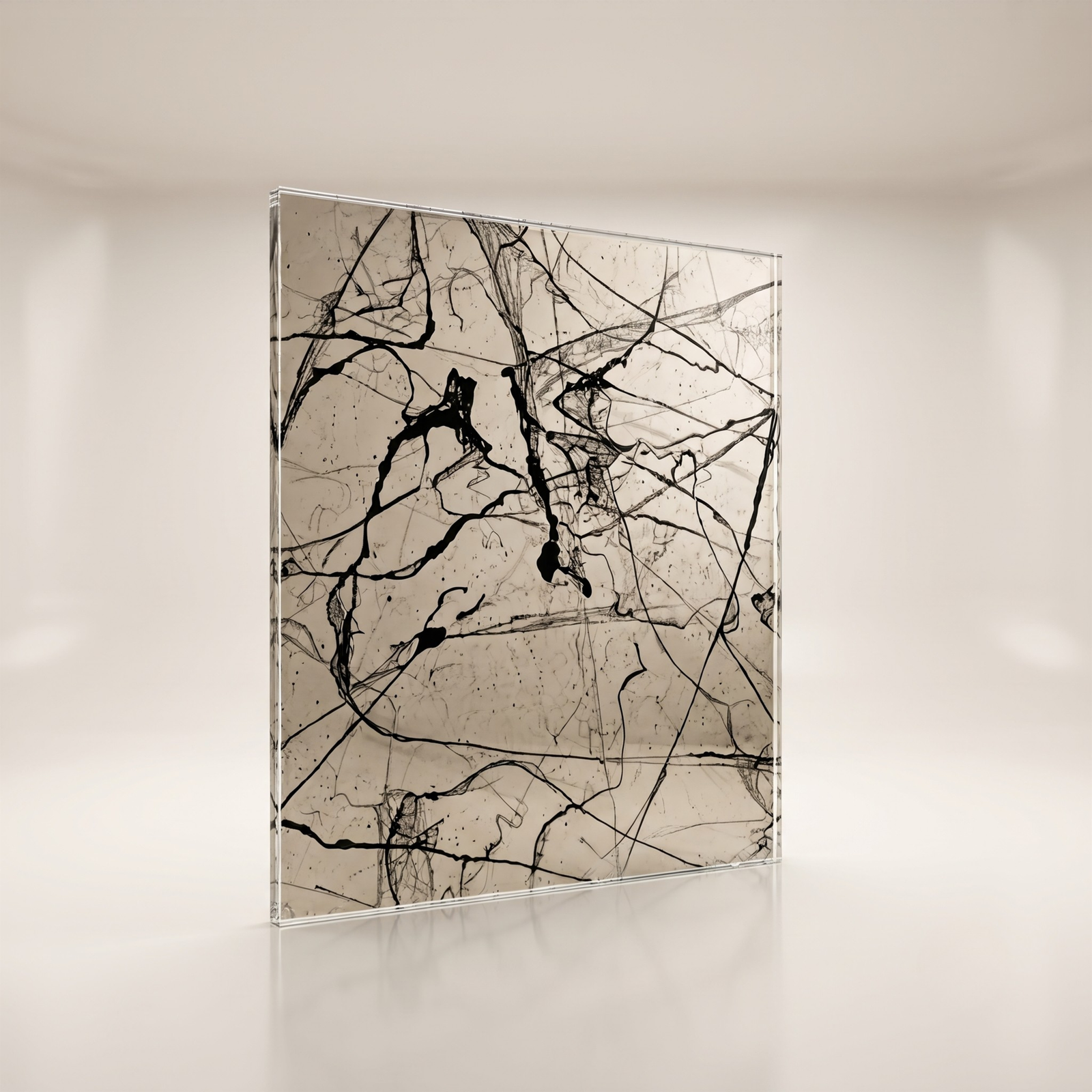 Designed Back Painted Glass