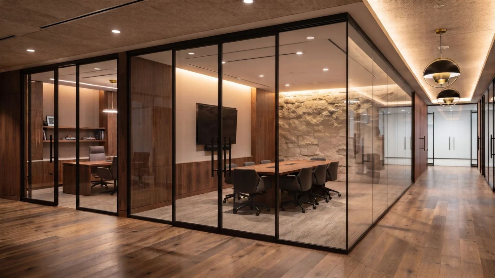 Smart Glass ON — Crystal Clear